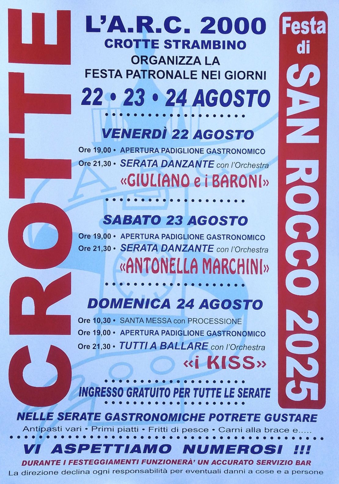 VOLANTINO FESTA CROTTE