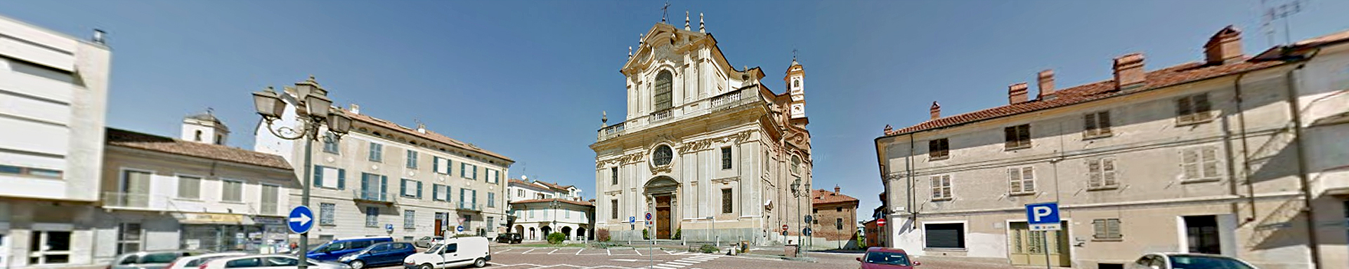 Piazza viesco chiesa parrocchiale