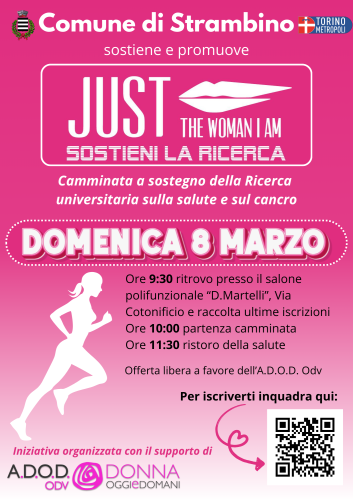  JUST THE WOMAN I AM  - 8 MARZO 2026 